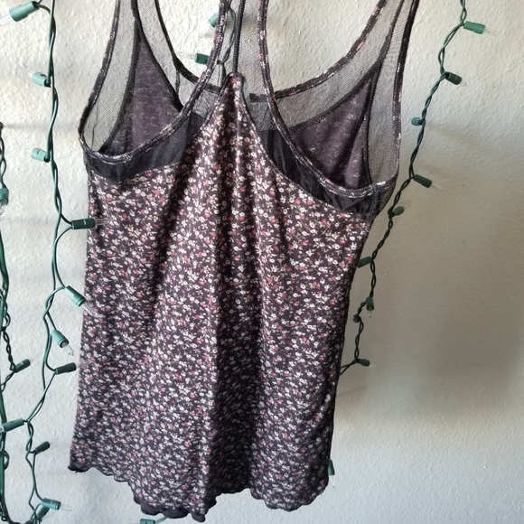 Urban Outfitters kimchi blue floral tank lace - Picture 4 of 6